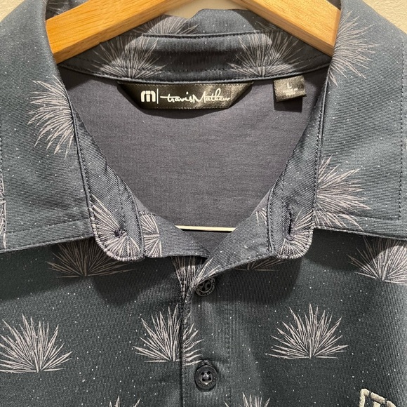 4- Men Sz LARGE Travis Mathew Polos - Picture 2 of 8